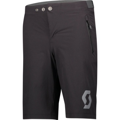Scott krátke bez trakov Trail 10 LS/FIT W/PAD JR čierna
