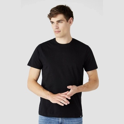 Wrangler SS 2 Pack Tee Black And White W7G9DH100