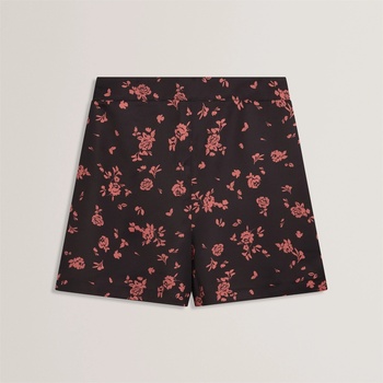 Ted Baker Ted Satin Printed Short - Black