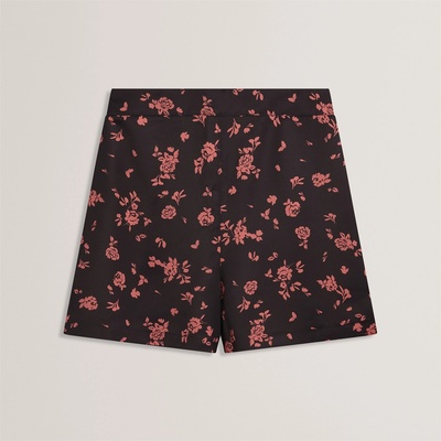 Ted Baker Ted Satin Printed Short - Black