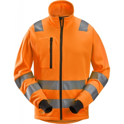 Snickers Workwear Mikina reflexná trieda 2/3 oranžová
