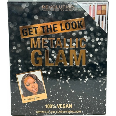 Revolution Beauty Get The Look: Metallic Glam