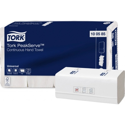 TORK 100585 PeakServe 1 vrstva, biele, 12 x 410 ks