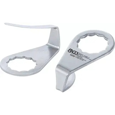 Bgs technic - Германия Комплект ножове за пневматичен нож за уплътнения за стъкла, 2 броя; BGS Technic 3258