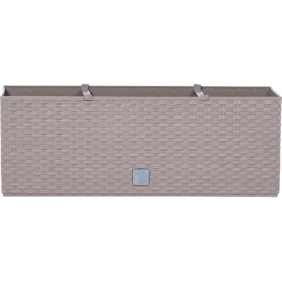 Prosperplast Samozavlažovací truhlík Rato case high 80 x 33 x 65 cm moka