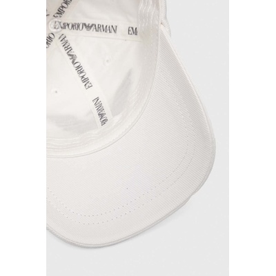 Emporio Armani Детска памучна шапка с козирка Emporio Armani (404683.3F930)