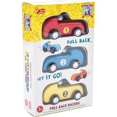 Le Toy Van set závodních aut Pullback