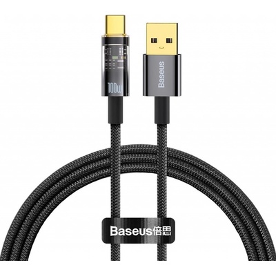 Baseus CATS000201 Explorer Series z USB na USB typu C 100 W, 1m, černý