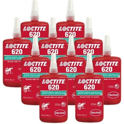 Loctite 620 upevňovanie 250 ml 10 ks