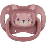 Canpol Силиконова симетрична залъгалка Canpol - Cute Animals, 0-6 м, розова (34/924_pin) - ozone