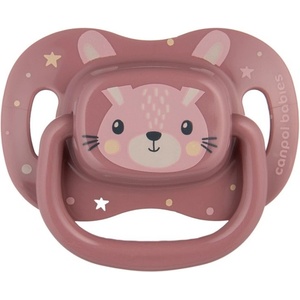 Canpol Силиконова симетрична залъгалка Canpol - Cute Animals, 0-6 м, розова (34/924_pin) - ozone