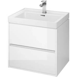 Cersanit Шкаф за мивка Cersanit Crea, лъскаво бял MDF, 60 см (S924-003)
