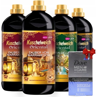 Kuschelweich Oriental aviváž Marrakesch Mix vůní 4 x 1 l 40 PD