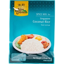 Asian Home Gourmet Koreniaca zmes na singapur. kokos. ryžu 50 g