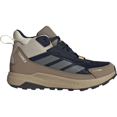 adidas Terrex Детски туристически обувки adidas Terrex Kid's Anylander Mid ClimaProof Walking boots - Legend Ink / Grey Five / Khaki Three - размер 37 1/3 (EU) (702-5785-0314)