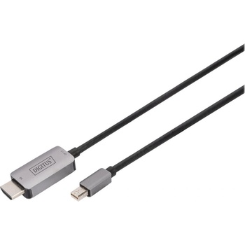 ASSMANN DIGITUS DisplayPort адаптер кабел mini DP към HDMI букса 8K 1.0m (DB-340109-010-S)