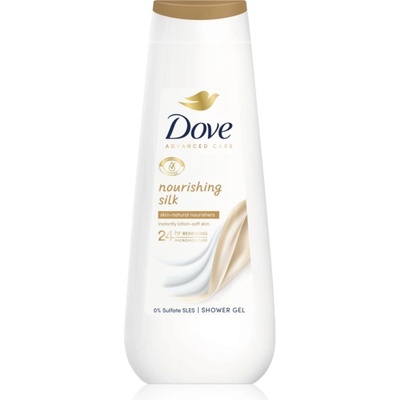 Dove Advanced Care Nourishing Silk хидратиращ душ гел 400ml