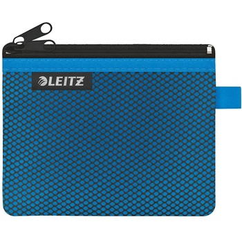 LEITZ Несесер Leitz WOW Nylon Two Pockets Travel 14x10.5 cm wash bag - Blue (Blue)