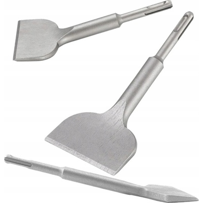 PLOCHÝ OHNUTÝ SEKÁČ SDS+ 75X165 MM ŠIROKÝ, SILNÝ NA OBKLADY