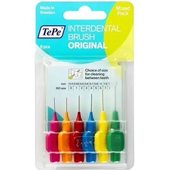 TePe Интердентални четки Original Mix, 6 броя