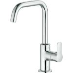 Kludi Pure&Easy - Смесител за умивалник с излив и въртяща се дюза, хром 370230565 (370230565)