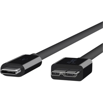 Belkin F2CU031BT1M-BLK USB 3.1 SuperSpeed USB-C na USB-micro B, 1m, černý