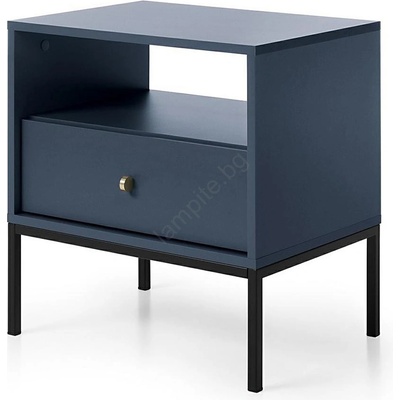 MIRJAN 24 Нощно шкафче MONO 56x54 см син (MJ0044)