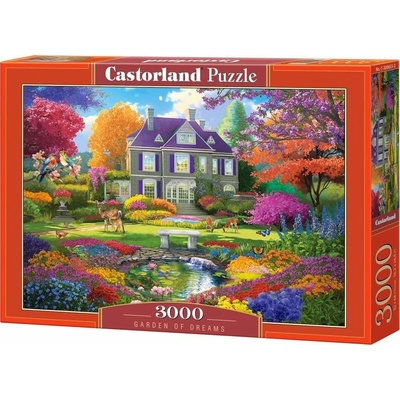 CASTORLAND Zahrada snů 3000 dielov