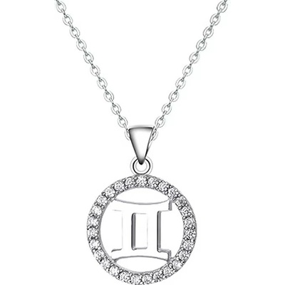 Majya Stříbrný přívěsek GEMINI 10910