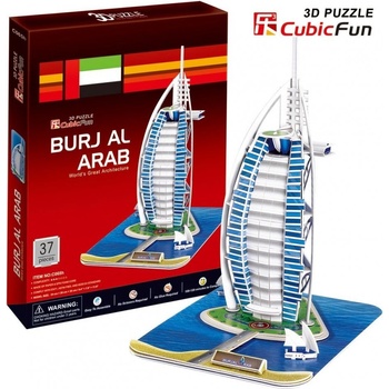 CubicFun 3D puzzle Burj Al Arab 44 ks