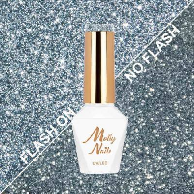 Molly Nails gél lak Flashing Lights Bling it Back HEMA/Di-HEMA Free 8 g Nr 567