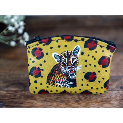 Monicah Ndura Fashion Jewelry Menší africká s malým levhartem