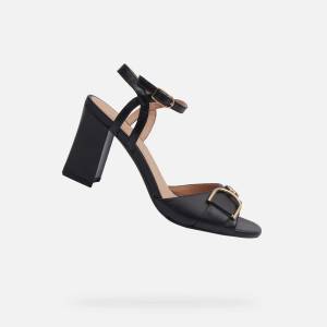 Geox Черни дамски сандали Geox New Eraklia 80 Geox | Cheren | ЖЕНИ | 38 1/2