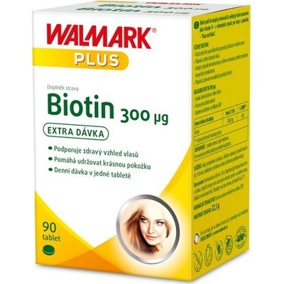 Walmark Biotin 300mcg 90 tabliet