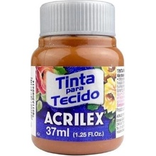 Acrilex Barva na textil 37 ml čokoládová 814