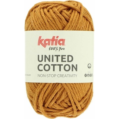 Katia United Cotton Mini ball 30 hnedá