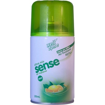WELL DONE Osviežovač vzduchu náplň Sense Citrus mix 250 ml