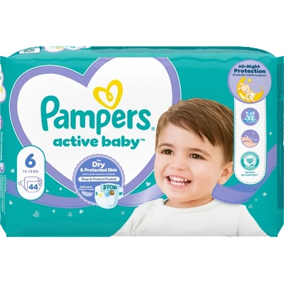 Pampers Active Baby 6 VPP 44 броя
