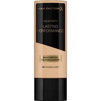 MAX Factor Facefinity Lasting Performance течен фон дьо тен за дълготраен ефект цвят 097 Golden Ivory 35ml