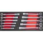 Airpress Комплект тръбни гаечни ключове 11 части 79156-tr29 (79156-tr29)