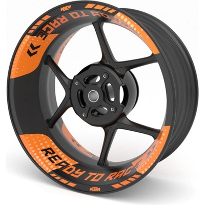 M-Style dvoudílné polepy na kola KTM | Zboží Auto