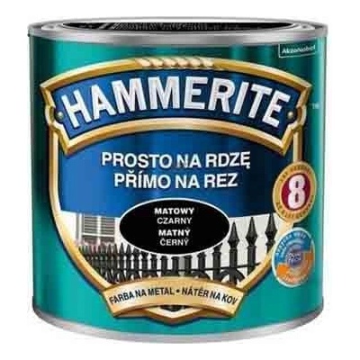 Hammerite Přímo na rez 0,25L matný černý