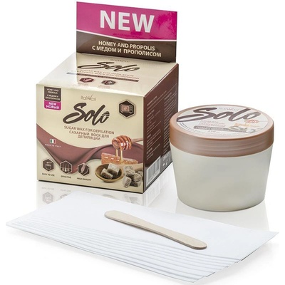 ITALWAX SOLO Cukrový depilační vosk na doma 250 ml