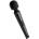 XR Brands Wand Essentials Diamond Head 11X Silicone Wand Massager Black