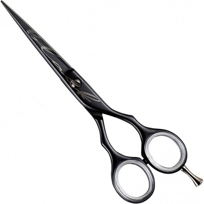 Kiepe Professional Luxury Premium 2450 6´ Black profi nůžky na vlasy 15,7 cm černé