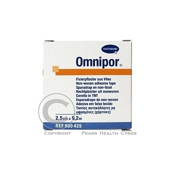 Omnipor Náplast netkaný textil 2.5 cm x 9.2 m