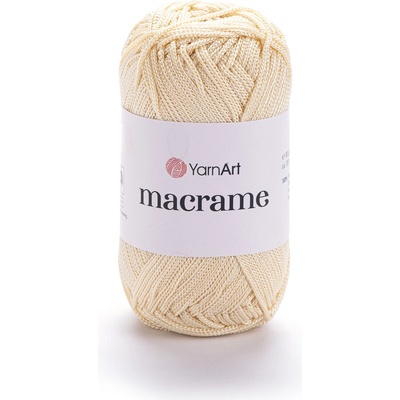 Yarn Art příze Macrame_M165 světle béžová