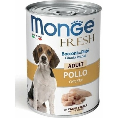 Monge Fresh Dog Kura v cestíčku 400 g