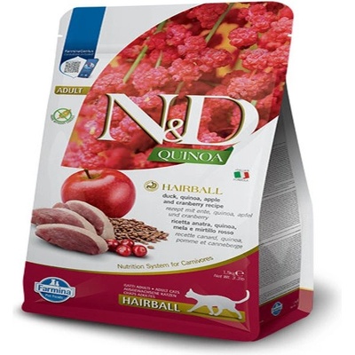 N&D Quinoa Adult Hairball 300 g