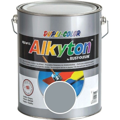 Alkyton Hladký lesk 5 l světle šedá